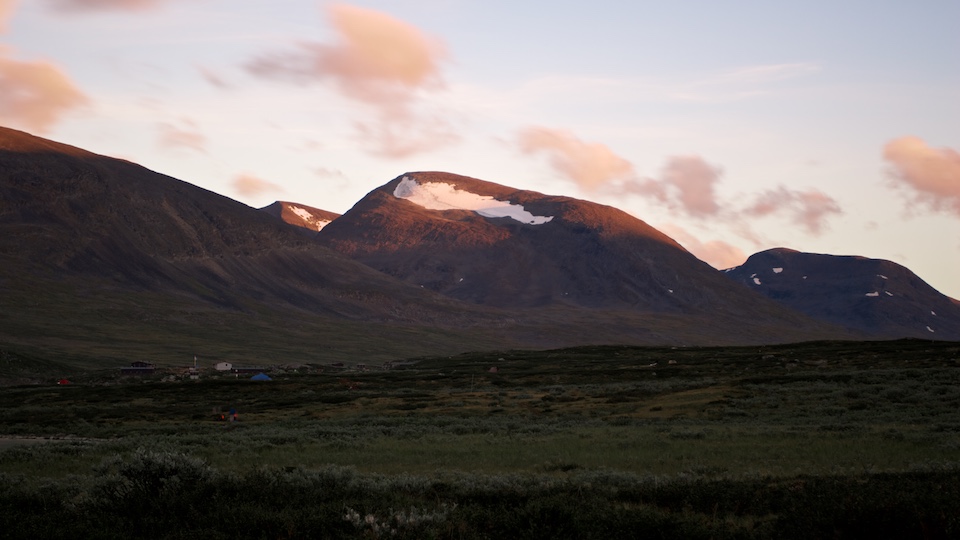 Last light of day
